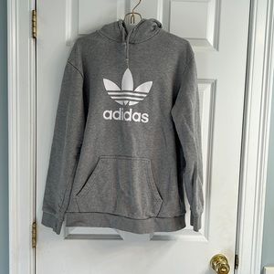 Adidas gray sweatshirt